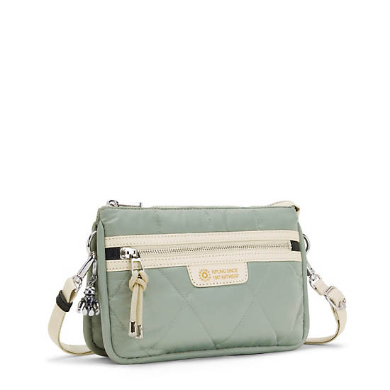 Kipling Riri Mode Crossbody Taske Olivengrøn | DK 1219QM